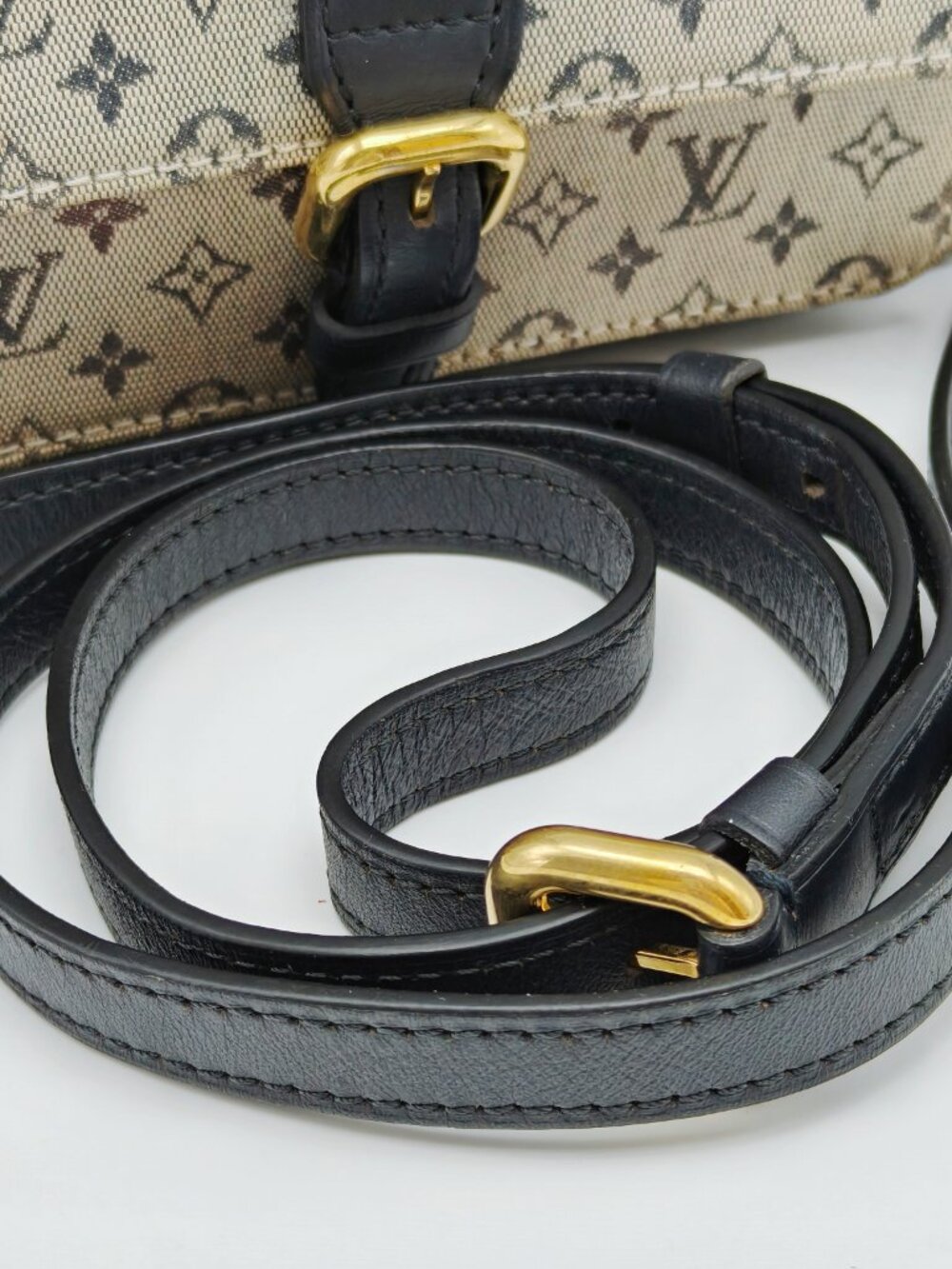 Louis Vuitton Mini Lin Juliette Crossbody Bag Monogram Canvas Shoulder Purse - Picture 13 of 13